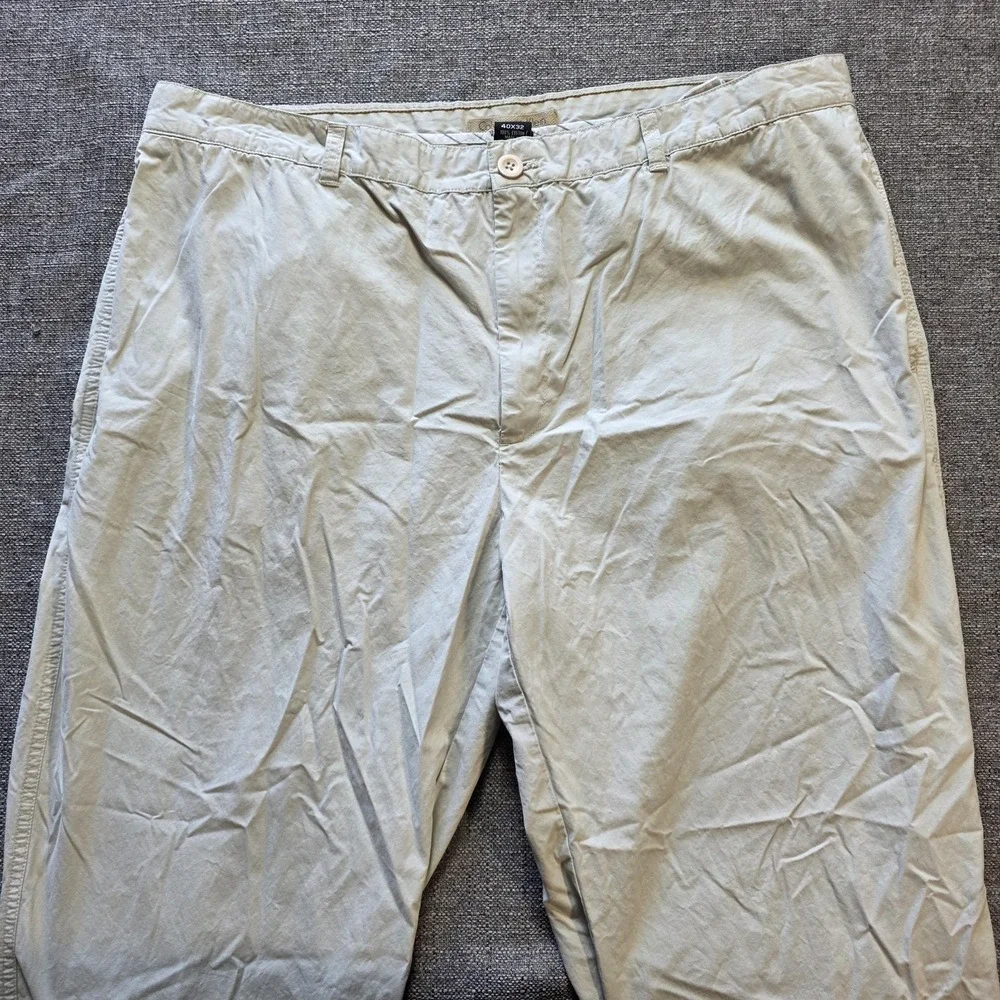 Calvin Klien Pants Mens Biege 40 x 32 Cotton Light Weight